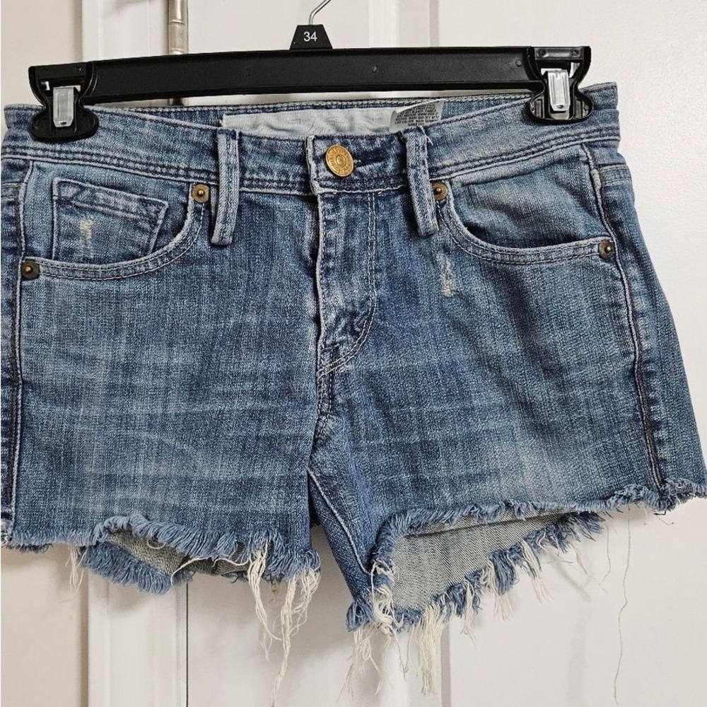 Levi's Distressed Blue Jean Shorts
